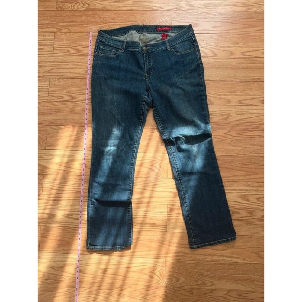 women’s seven7 medium wash boot cut jeans